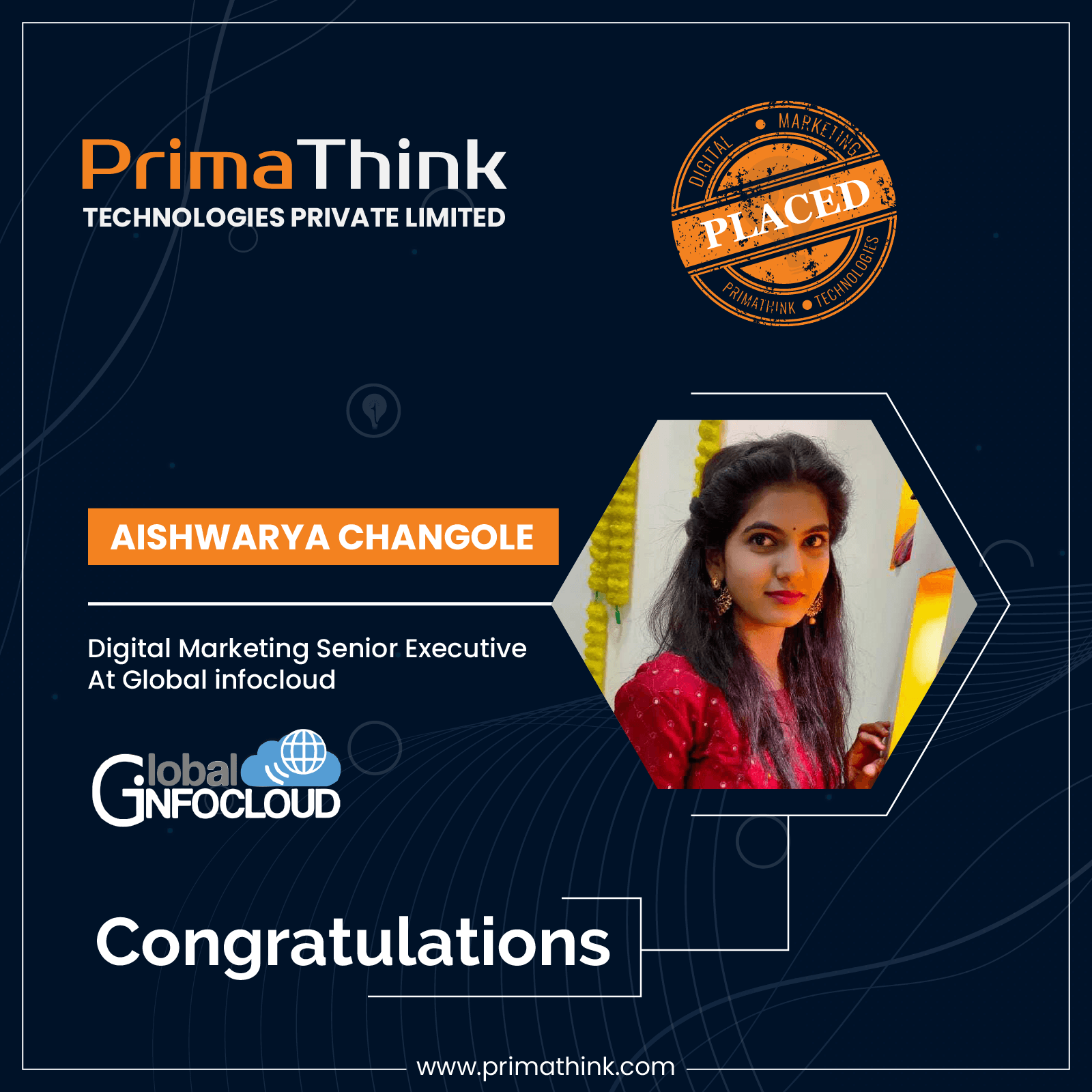 primathink placement Aishwarya Changole 